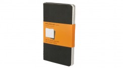 Moleskine jegyzetfzet CAHIER 3db QP311 fekete "P" vonalas
