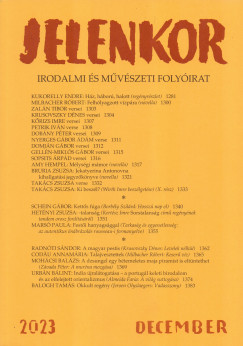 goston Zoltn   (Szerk.) - Jelenkor - Irodalmi s mvszeti folyirat - 2023. december